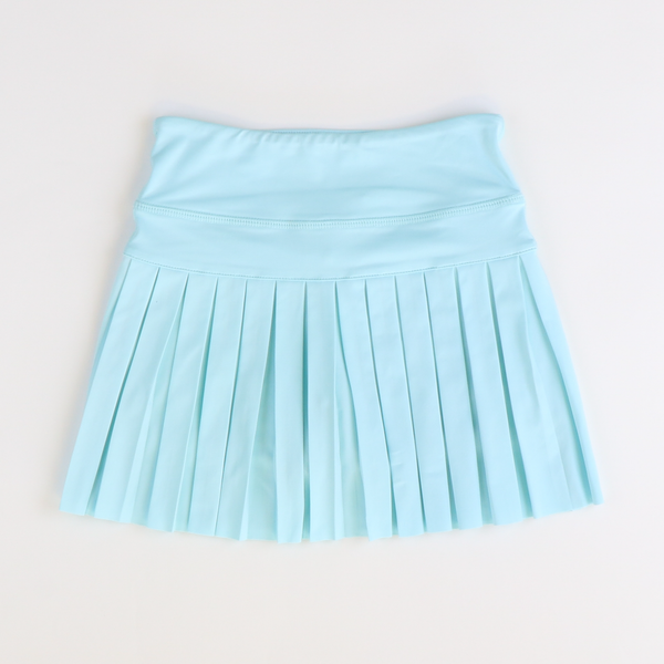 Courtside Tennis Skirt - Light Blue | Stellybelly