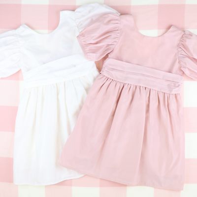 Taffeta Dress - Light Pink