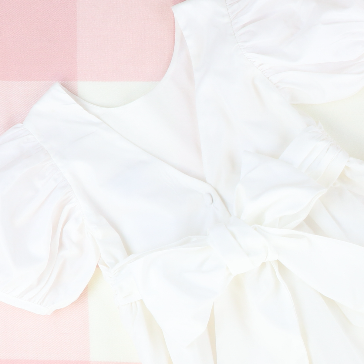 Taffeta Dress - Heirloom White