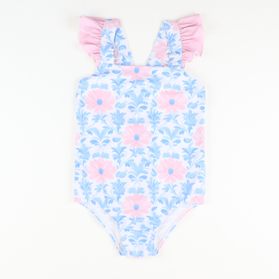 Flutter Swimsuit - Chinoiserie