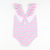 Flutter Swimsuit - Pink Alligators