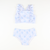 Ruffle Bikini - Blue Fancy Floral