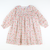 Pleated Ruffle Neck Dress -  Winter Meadow Floral