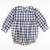 Collared Girl Bubble - Navy Check Linen