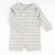 Collared Boy Romper - Khaki & Teal Plaid