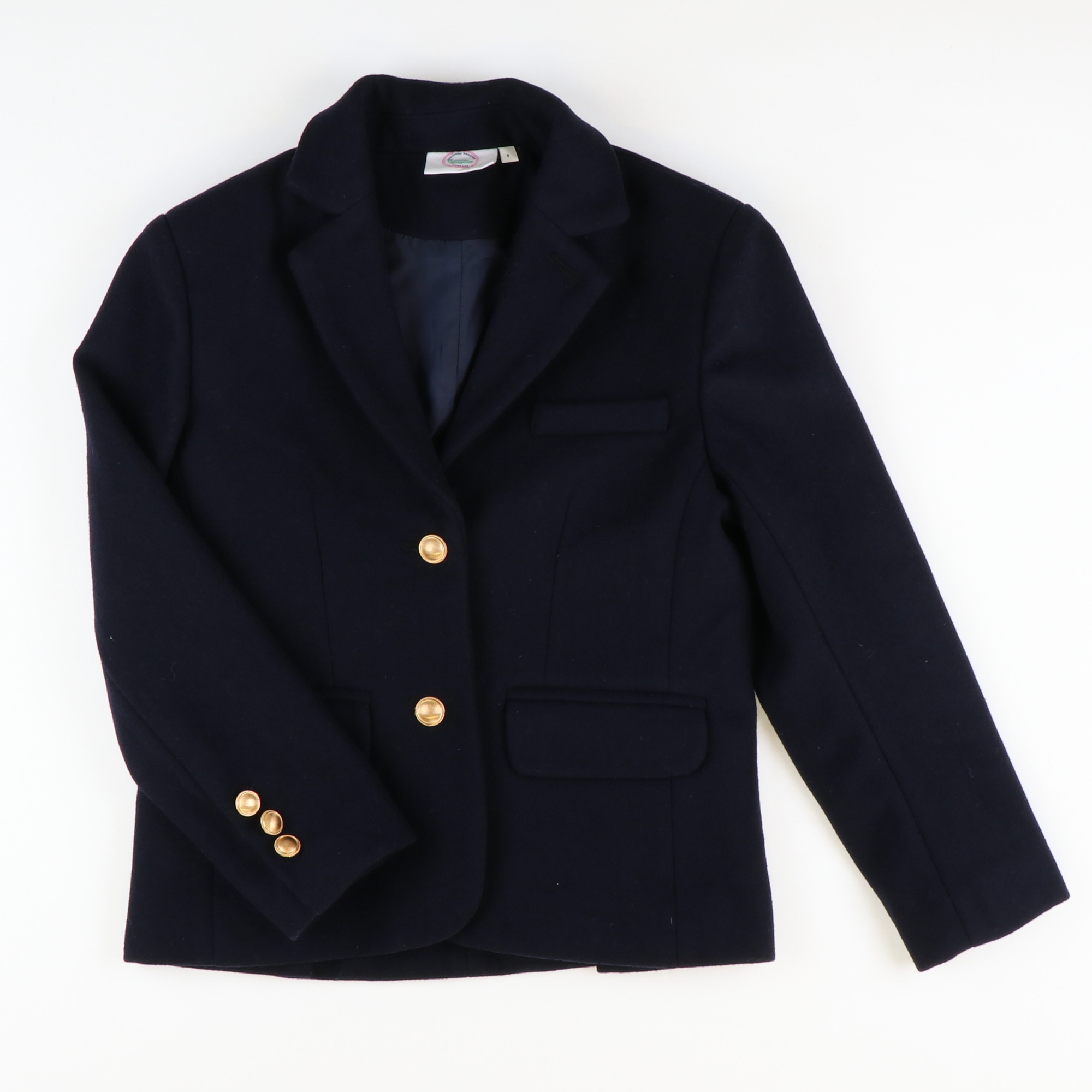 Signature Wool Blazer - Navy Blue