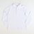 Boys Signature L/S Knit Polo - White Solid