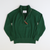 Quarter-Zip Sweater - Hunter Green