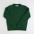 Cable Knit Sweater - Forest Green (Unisex)