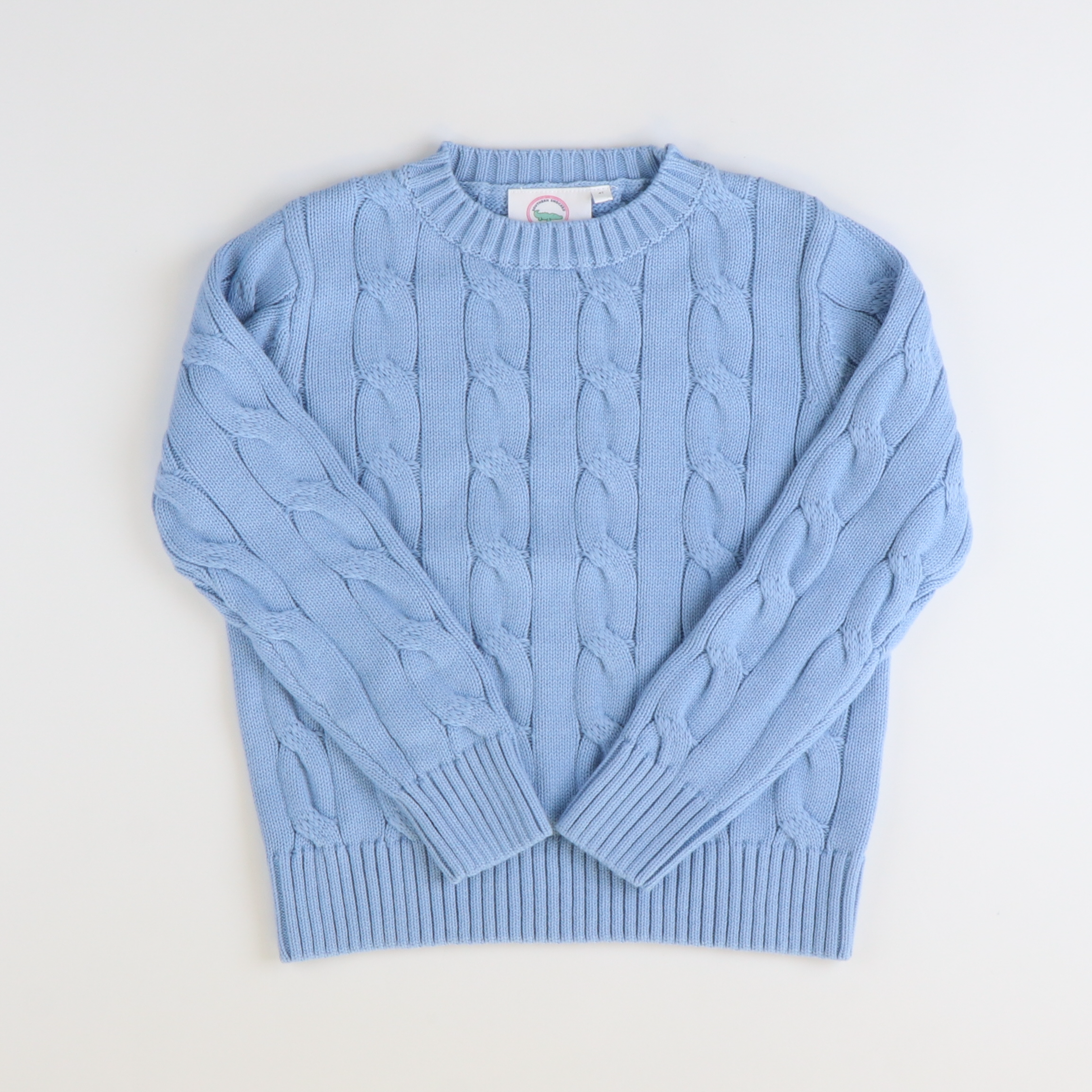 6（ロク）の「＜6(ROKU)＞LIGHT CABLE KNIT/ニット（ニット