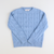 Cable Knit Sweater - Light Blue (Unisex)