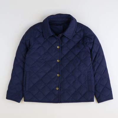 Quilted Jacket - Navy