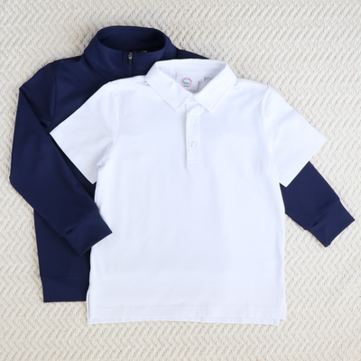 Performance Quarter-Zip - Navy Blue