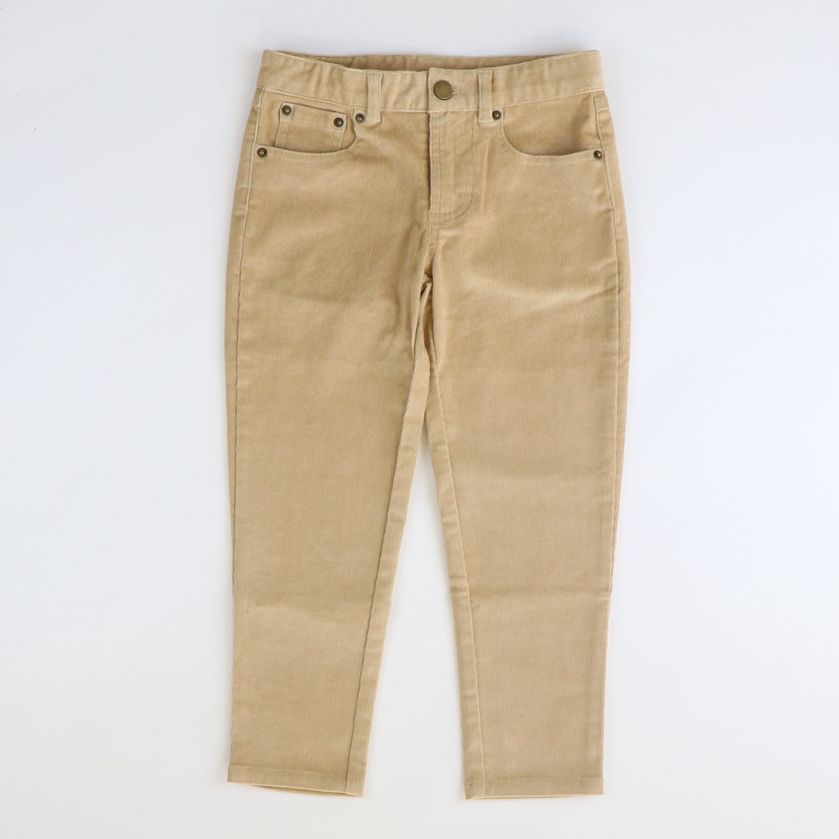 Boys Signature Corduroy Five Pocket Pants - Tan