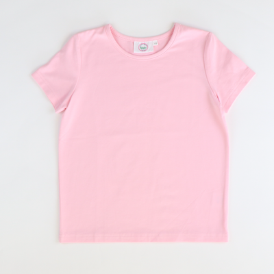 Out & About Girl's Tee - Light Pink