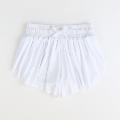 Butterfly Shorts - White