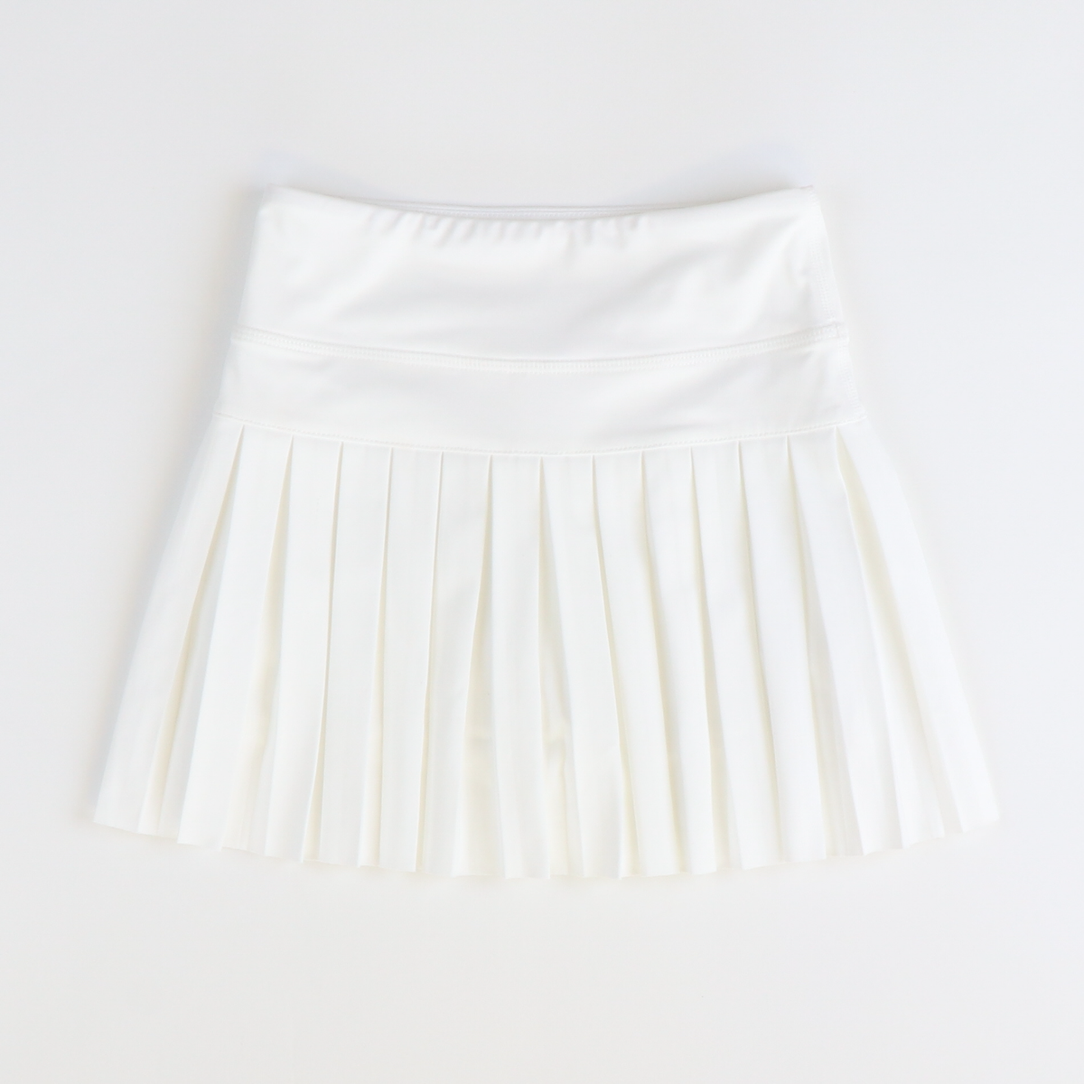 Courtside Tennis Skirt - White