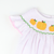 Smocked Pumpkin Patch Bishop- Light Pink Dots