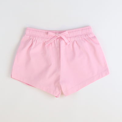 Girls Twill Shorts - Light Pink