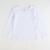 Out & About Girl's L/S Tee - White