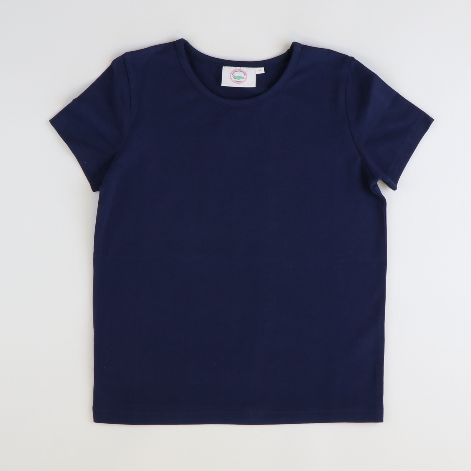 Out & About Girl's Tee - Navy Blue - Stellybelly