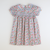 Smocked Collared Dress - Garden Floral