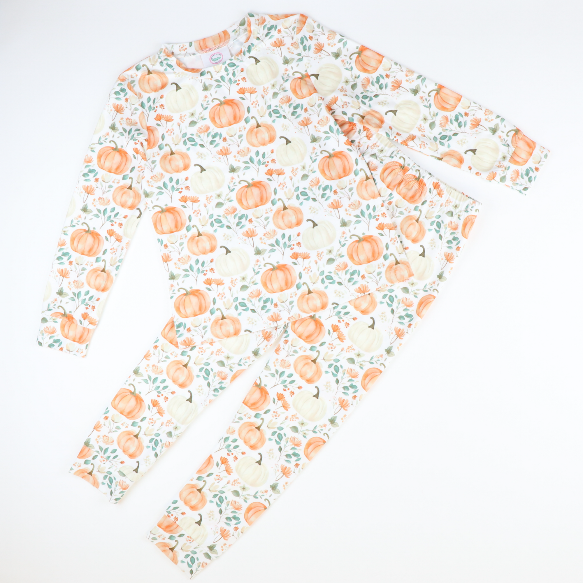 Pajama Set - Autumn Pumpkins - Stellybelly