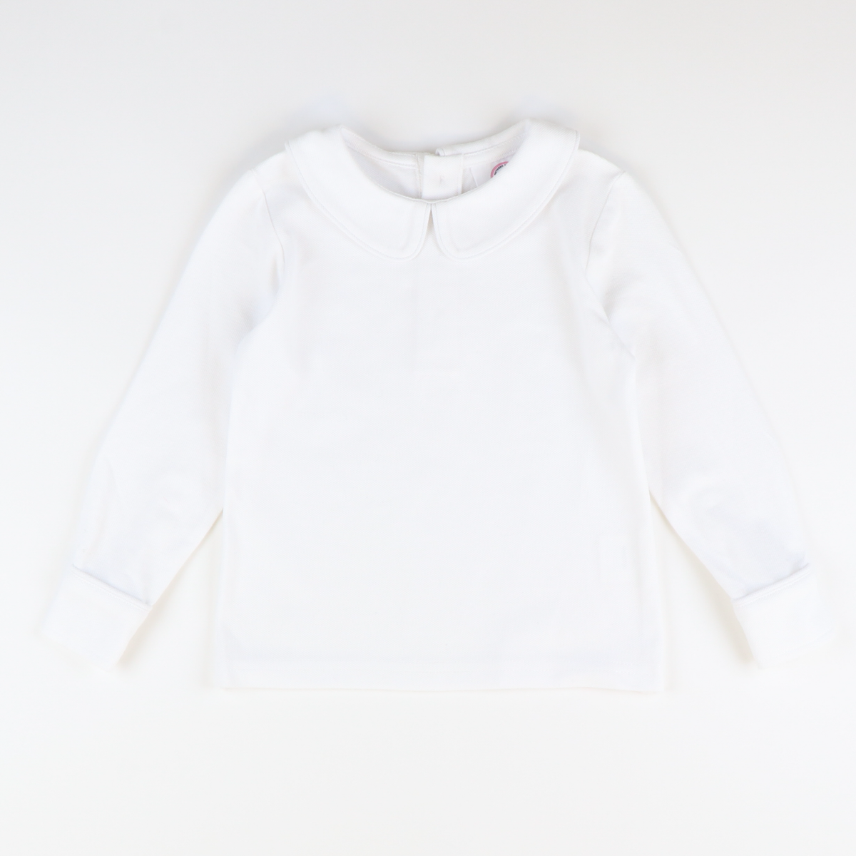 Signature Collared L/S Shirt - White