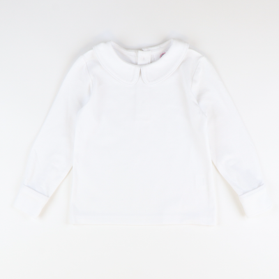 Signature Collared L/S Shirt - White