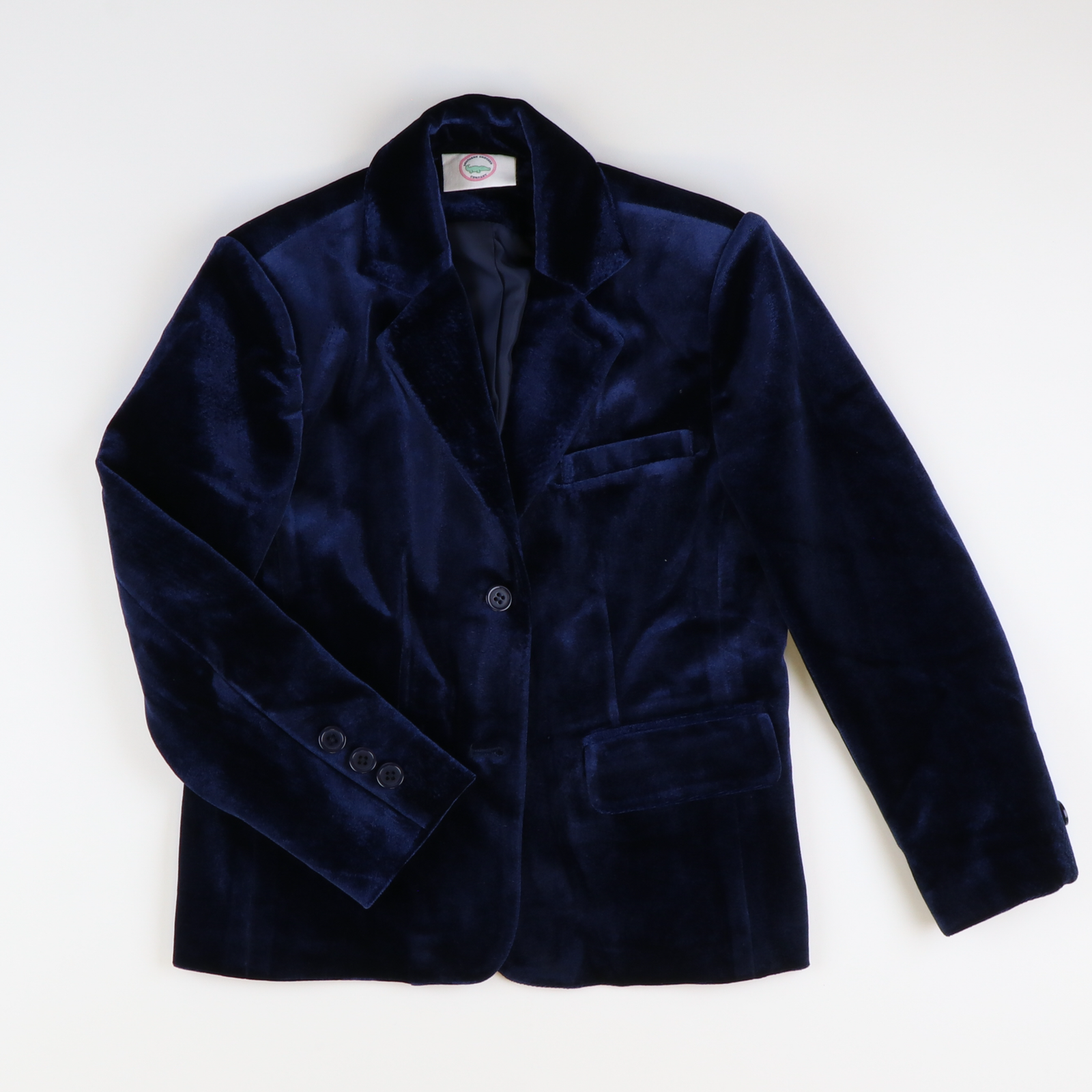 Signature Blazer - Navy Blue Velvet - Stellybelly