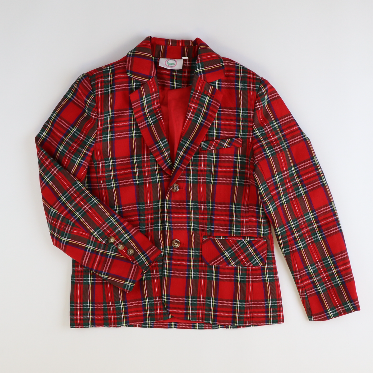 Signature Blazer - Christmas Plaid