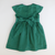 Taffeta Party Dress - Emerald Green