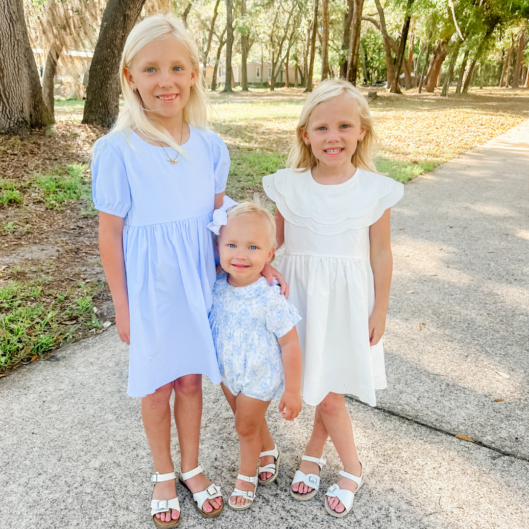 Chambray Dress - Light Blue - Stellybelly