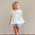 Playground Pocket Set - Pumpkin Blue Bow Trellis - Stellybelly