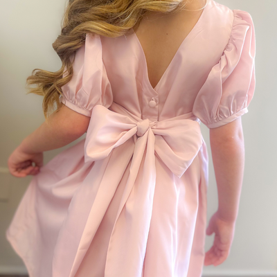 Taffeta Dress - Light Pink