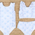 Ruffle Bikini - Blue Fancy Floral - Stellybelly