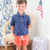 Boys Signature Twill Shorts - Nantucket Red