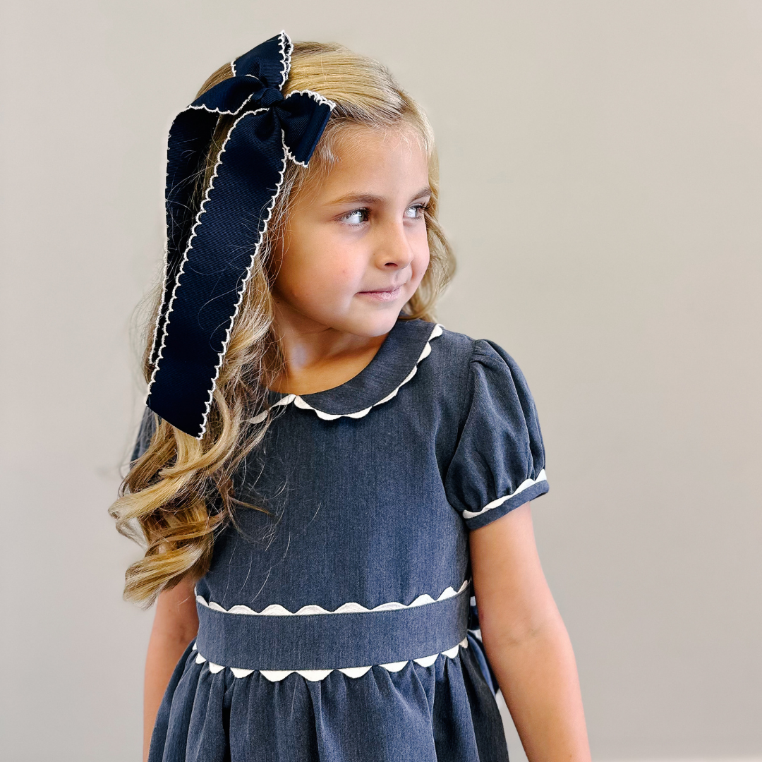 Collared Dress - Chambray