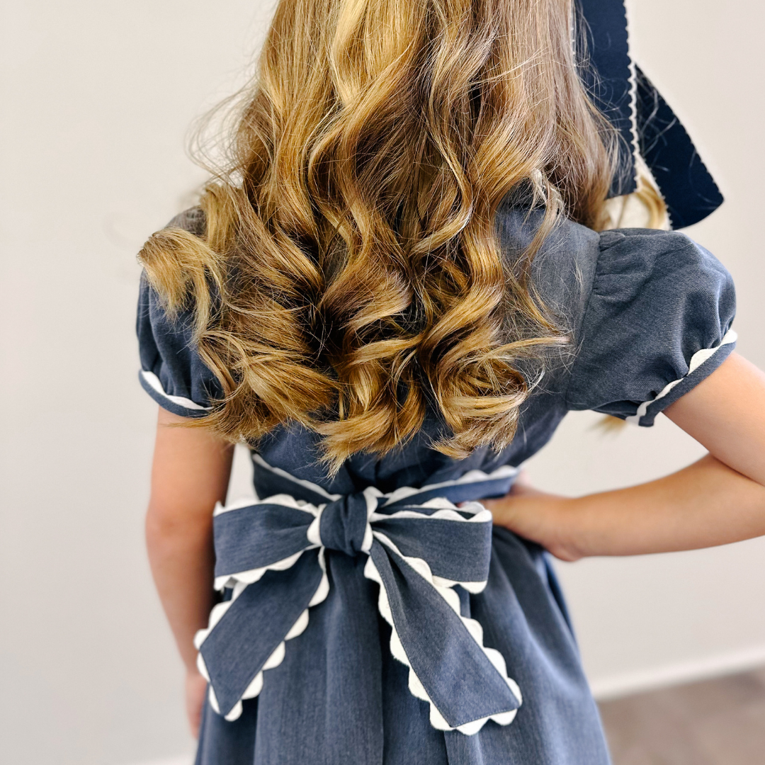 Collared Dress - Chambray