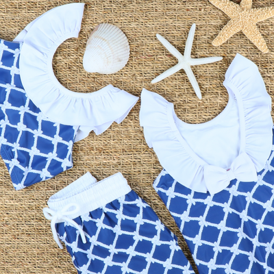 Swim Trunks - Nautical Ropes