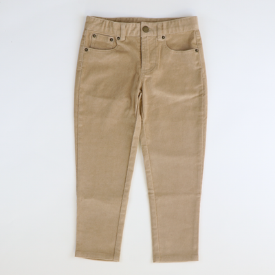 Boys Signature Corduroy Five Pocket Pants - Khaki