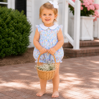 Collared Girl Bubble - Bunny Hop