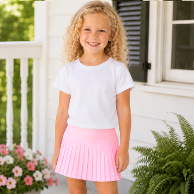 Tennis Skirt - Light Pink