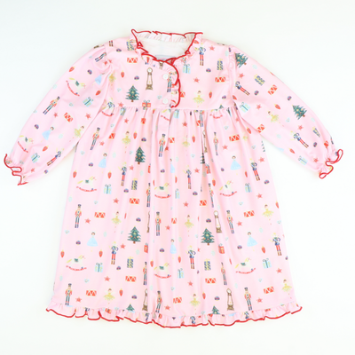 Nutcracker Pink Knit Gown - Stellybelly