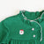 Embroidered Santa Face Nightgown - Christmas Green - Stellybelly
