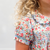 Smocked Collared Dress - Garden Floral