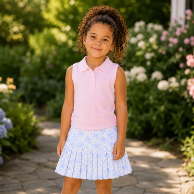 Tennis Skirt - Fancy Blue Floral