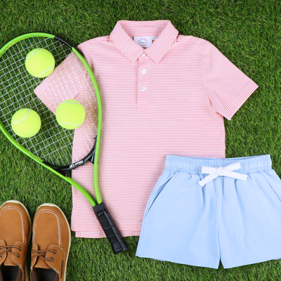 Signature Twill Shorts - Oxford Blue