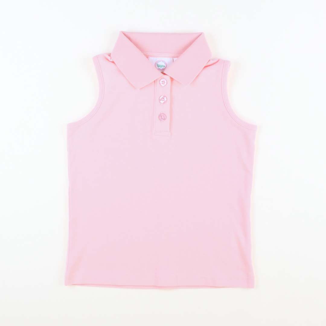 Girls Courtside Polo - Light Pink
