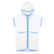 Terry Cloth Cover-Up - Light Blue Trim